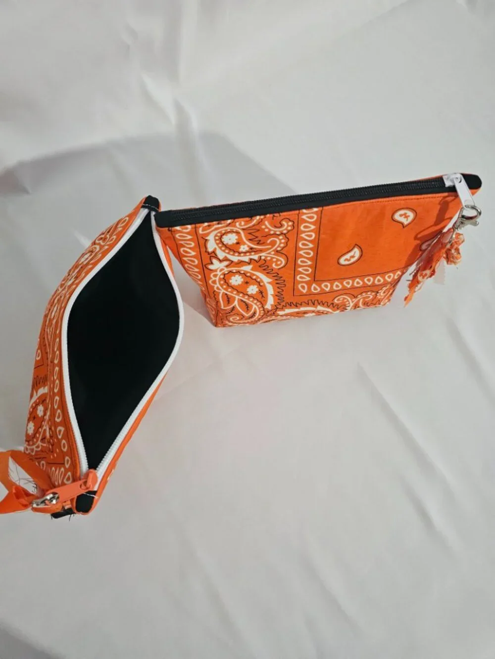 Bandana Makeup Bag Handmade